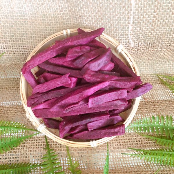 Dried Purple Sweet Potato Chips