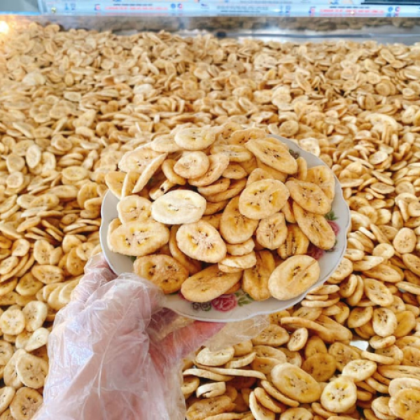 Dried Crispy Banana Chips