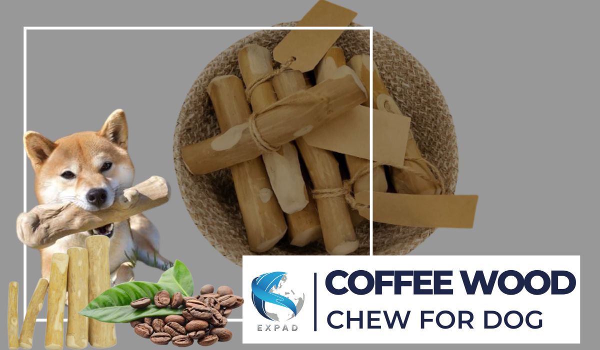 Coffee Wood Chew For Dog